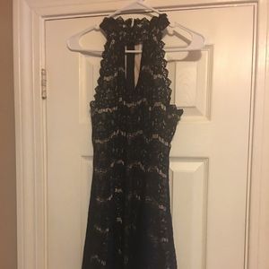 Black Lace Dress